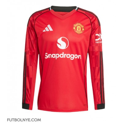 Camiseta Manchester United Primera Equipación 2025-26 manga larga Camiseta Manchester United Primera Equipación 2025-26 manga larga